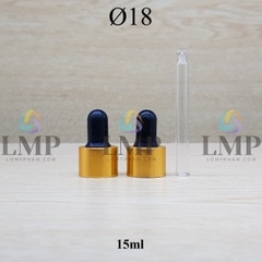 Nắp bóp khoen nhôm Ø18