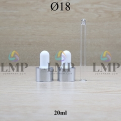 Nắp bóp khoen nhôm Ø18