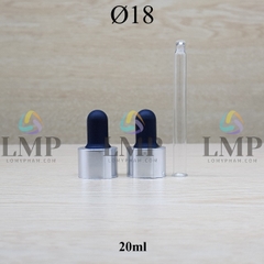 Nắp bóp khoen nhôm Ø18