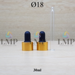 Nắp bóp khoen nhôm Ø18