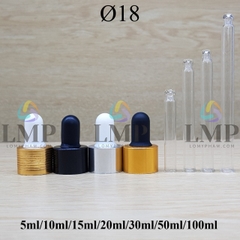 Nắp bóp khoen nhôm Ø18