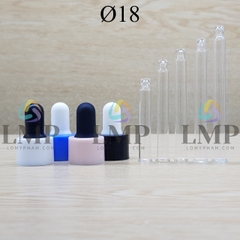 Nắp bóp khoen nhựa trơn Ø18