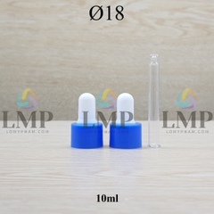 Nắp bóp khoen nhựa trơn Ø18