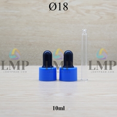 Nắp bóp khoen nhựa trơn Ø18