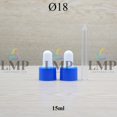 Nắp bóp khoen nhựa trơn Ø18