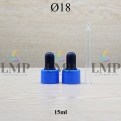 Nắp bóp khoen nhựa trơn Ø18