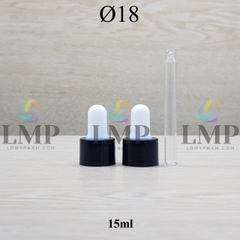 Nắp bóp khoen nhựa trơn Ø18