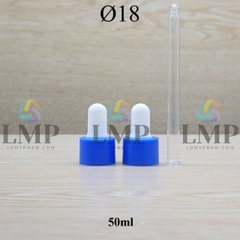 Nắp bóp khoen nhựa trơn Ø18