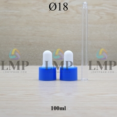 Nắp bóp khoen nhựa trơn Ø18