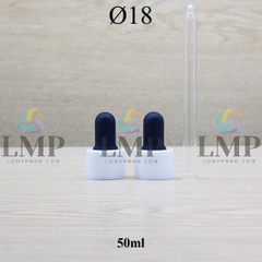 Nắp bóp khoen nhựa trơn Ø18