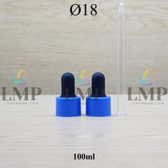 Nắp bóp khoen nhựa trơn Ø18