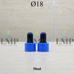 Nắp bóp khoen nhựa trơn Ø18