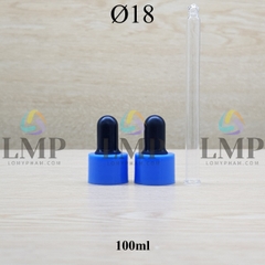 Nắp bóp khoen nhựa trơn Ø18