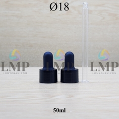 Nắp bóp khoen nhựa trơn Ø18