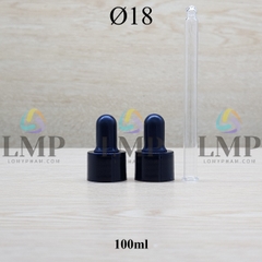 Nắp bóp khoen nhựa trơn Ø18