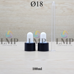Nắp bóp khoen nhựa trơn Ø18