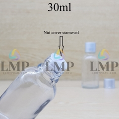 Chai tinh dầu nắp xi 2 viền 30ml