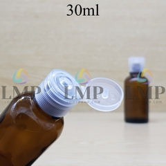 Chai tinh dầu nắp bật sọc 30ml