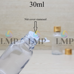 Chai tinh dầu nắp sọc 30ml