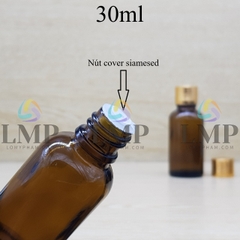 Chai tinh dầu nắp sọc 30ml