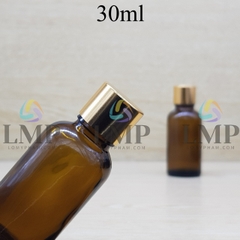 Chai tinh dầu nắp xi KO viền 30ml