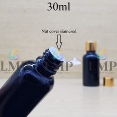 Chai tinh dầu nắp xi KO viền 30ml