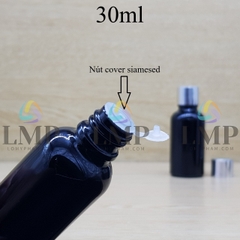 Chai tinh dầu nắp xi KO viền 30ml