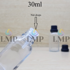 Chai tinh dầu nắp dày 30ml