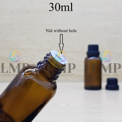 Chai tinh dầu nắp dày 30ml
