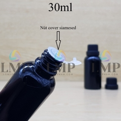 Chai tinh dầu nắp dày 30ml