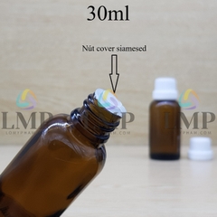 Chai tinh dầu nắp dày 30ml