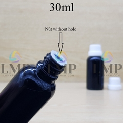 Chai tinh dầu nắp dày 30ml