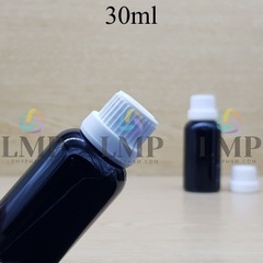 Chai tinh dầu nắp dày 30ml