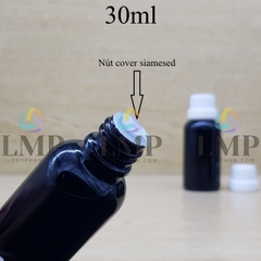 Chai tinh dầu nắp dày 30ml