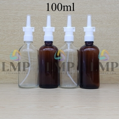 Chai tinh dầu xịt mũi có khóa 100ml