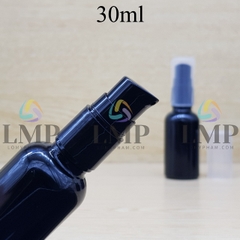 Chai tinh dầu đầu xịt giọt có 2 viền 30ml