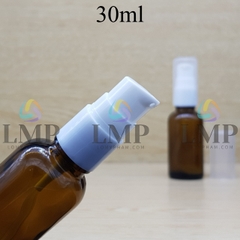 Chai tinh dầu đầu xịt giọt có 2 viền 30ml