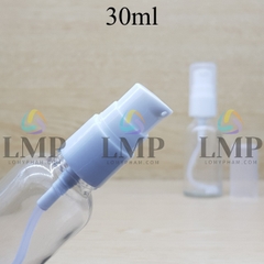 Chai tinh dầu đầu xịt giọt có 2 viền 30ml