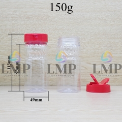 Hũ muối tiêu nắp 2 ngăn 150g