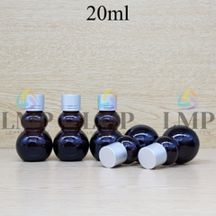 Chai hồ lô nắp xi 2 viền 20ml