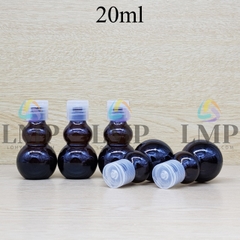 Chai hồ lô nắp bật sọc 20ml