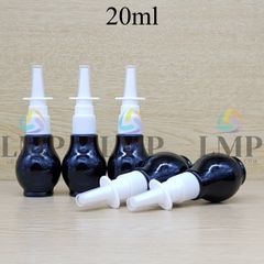 Chai đèn dầu xịt mũi vuông thẳng 20ml