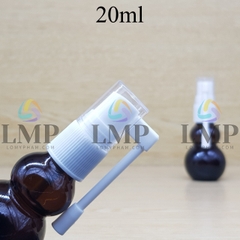 Chai hồ lô xịt mũi xoay 360 độ 20ml