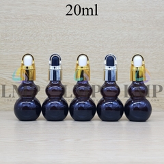 Chai hồ lô nắp bóp quai xách 20ml