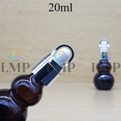 Chai hồ lô nắp bóp quai xách 20ml