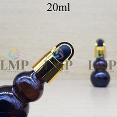 Chai hồ lô nắp bóp quai xách 20ml