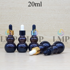Chai hồ lô nắp bóp khoen nhôm 20ml