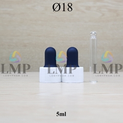 Nắp bóp khoen nhựa sọc Ø18