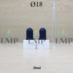 Nắp bóp khoen nhựa sọc Ø18