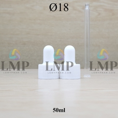 Nắp bóp khoen nhựa sọc Ø18